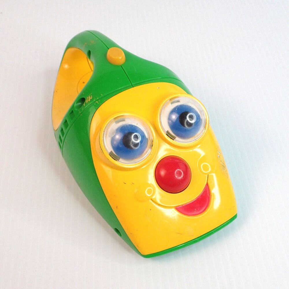 Kidz Delight Laughing Larry Pretend Play Toy Vacuum Talks Sounds